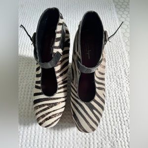 Platform Nanette Lepore calf hair size 36 shoes
